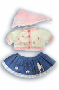 50's Poodle Skirt 3 piece set-