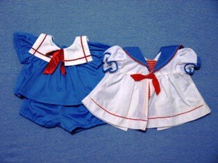 Lot of 2 Sailor Dresses-