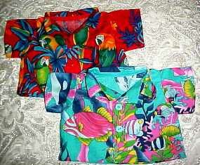 Tropical Birds OR Sea Life Shirts-