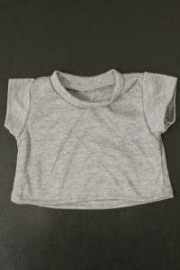 New! Athletic Grey Blank tshirt for 15 inch bears-