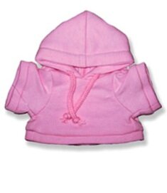 Pink Sweatshirt for 8 inch bears-