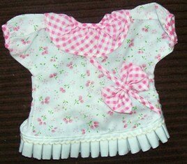 Flowers and Checks Top-