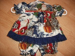 CHRISTMAS SANTA DRESS SET