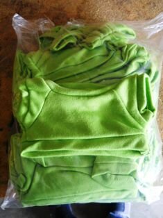10-12 inch Lime Green Blank T-Shirt-