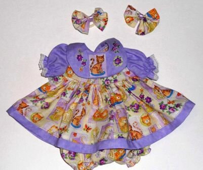 Lavender Kitty Dress