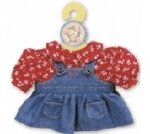 Blossoms Blue Jean Dress